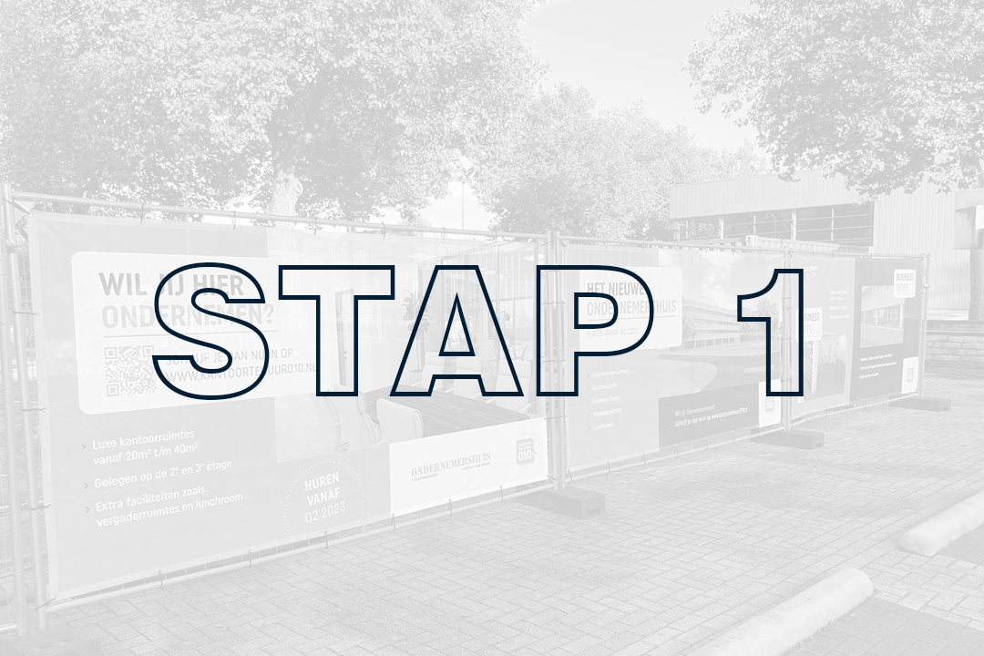STAP 1 Commercieel tekenwerk Tekening