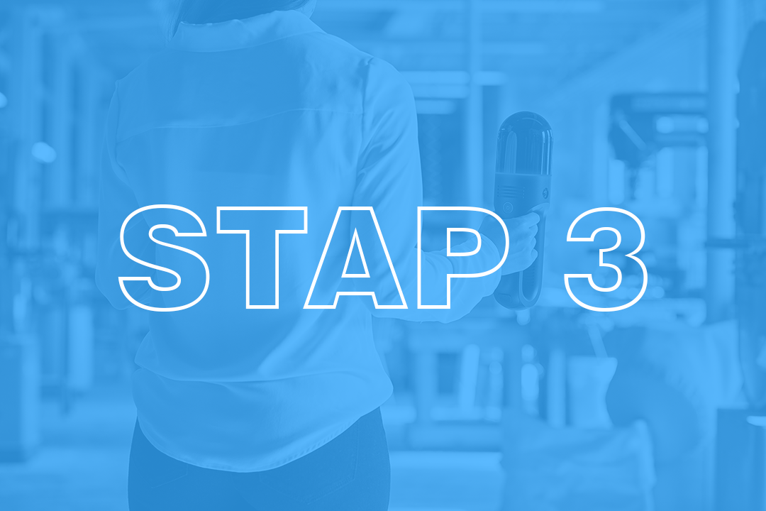 STAP 3 3D scanning Tekening