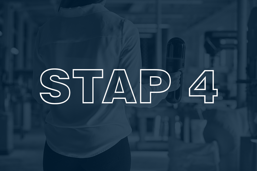 STAP 4 3D scanning Tekening