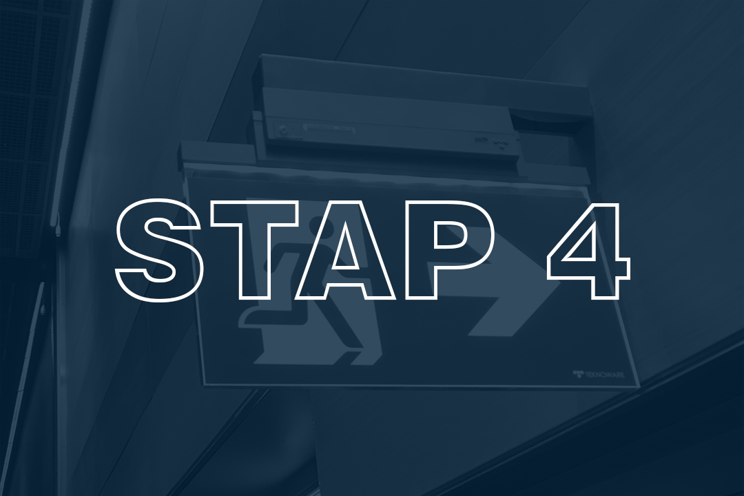 STAP 4 NEN 1414 ontruimingsplattegronden Tekening